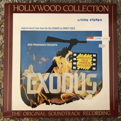 Ernest Gold EXODUS Film Soundtrack Vinyl Album - Image 1 of 4