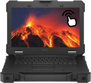 Dell Latitude Rugged Extreme 7404 i7-4650 TOUCHSCREEN 8GB 256GB SSD DVD - Picture 1 of 7