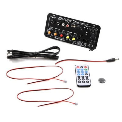 1 Satz Multifunktions-Audio-Verstärker-Board BT 5.0 200W AC 110V/220V DC 12V/24V - Bild 1 von 4