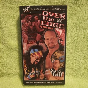 WWF Over the Edge In Your House (VHS, 1998) Wrestling WWE Stone Cold Attitude  - Foto 1 di 4