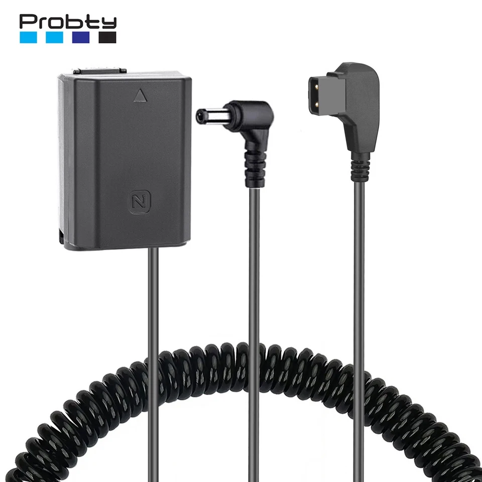 NP-FZ100 NPFZ100 batería ficticia acoplador de CC para Sony Alpha A7III A7RIII A7R4 A7M4 Foto 1 de 4