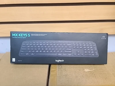 Brand New Logitech MX Keys S Advance Wireless Illuminated Keyboard 920-011406 - Image 1 of 4