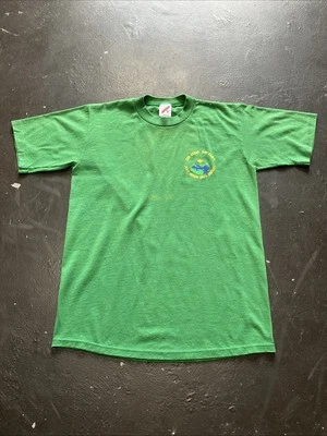 Camisa De Colección Desteñida Años 80 Verde Puntada Única BSA Cub Scout Día Campamento EE. UU. M Foto 1 de 4