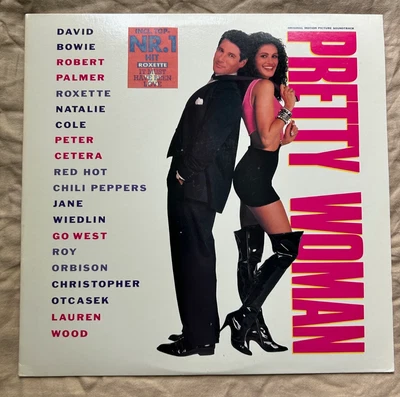PRETTY WOMAN  ~Original 1990 US 1st Press Soundtrack Vinyl LP DMM~ VG+/EX - Image 1 of 4