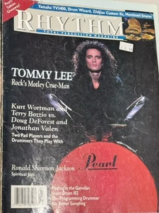 Modern Drummer Magazine Tommy Lee Cover May 1989 Pre-owned - Picture 1 of 4