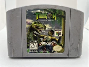 Turok N64 (Nintendo 64 N64, 1997) autentico, testato/funzionante - Foto 1 di 9