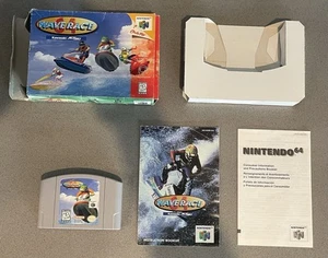 N64 Wave Race 64 with box, extras, and manual CIB Complete Nintendo 64 - Picture 1 of 4