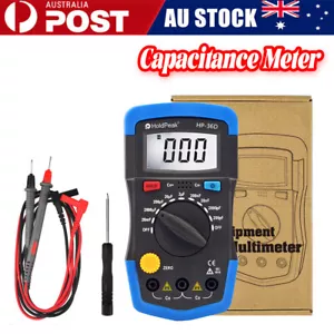 Digital Multimeter Capacitance 200pF-20mF Meter Capacitor Tester Measure Tool - Picture 1 of 11