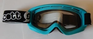 Scott Youth Blue/Black & White Strap Agent Goggles w/Clear Standard Lens news - Picture 1 of 1