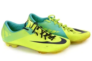 NIKE MERCURIAL MIRACLE II FG FOOTBALL BOOTS CLEATS 442047-754 2011 UK 9 MEN - Picture 1 of 8