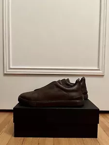 sneaker 42,5 von Ermenegildo Zegna NEU! / Dunkelbraun - Bild 1 von 5