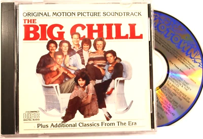 THE BIG CHILL (CD) Soundtrack-Marvin Gaye Temptations Three Dog Night VG+ Cond - Image 1 of 4