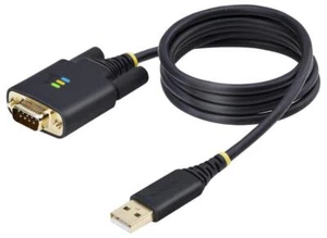 USB À Rs232 Série Adaptateur Câble Avec Com Rétention & LED Indicateurs De 1M - Photo 1/6