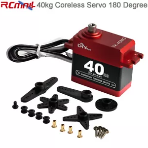 Servomotore digitale coreless 40 kg 180 gradi ingranaggio in metallo completo per robot auto intelligente - Foto 1 di 1