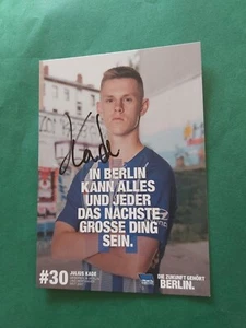 Hertha BSC Berlin , J. Kade , Autogrammkarte, Fussball - Bild 1 von 2