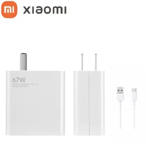 Câble USB-C Chargeur Rapide Mural Officiel MI 67W pour Téléphones Xiaomi, Redmi - Photo 1 sur 10
