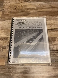 Oberheim Ob-Xa Bedienungsanleitung Synthesizer Bedienungsanleitung Original Nachdruck Handbuch - Bild 1 von 5