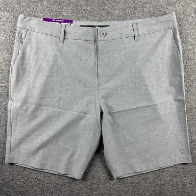 Hang Ten Para Hombre 40 Híbrido Caminar Corto Elástico Tela Cómoda Secado Rápido Gris Nuevo con Etiquetas Foto 1 de 4