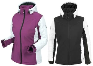 TRESPASS DAMEN PADSTOW SKI SNOWBOARD WASSERDICHT ATMUNGSAKTIV SOFTSHELL JACKE - Bild 1 von 6