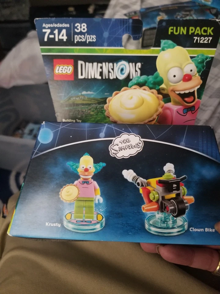 Lego Dimensions The Simpsons Krusty Fun Pack No. 71227 (T13) - Image 1 of 1