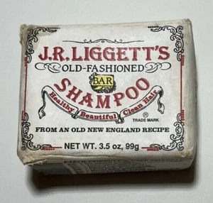 Vintage J R Liggett's Old Fashioned Shampoo Bar - 1993 - 3.5 Oz - New - Picture 1 of 12