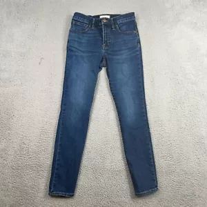 Madewell Jeans Womens 27 Roadtripper Skinny Dark Wash - Picture 1 of 11