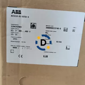 New in Box ABB ACS510-01-025A-4 converter - Picture 1 of 3