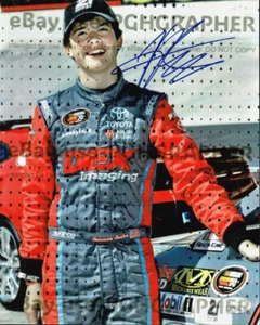 HARRISON BURTON SIGNED NASCAR 8x10 - Ford - DEX Imaging - J.S.A Certified - Picture 1 of 3
