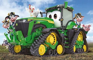 Ravensburger John Deere Tractor 24 Piece Jigsaw Puzzle - Picture 1 of 1