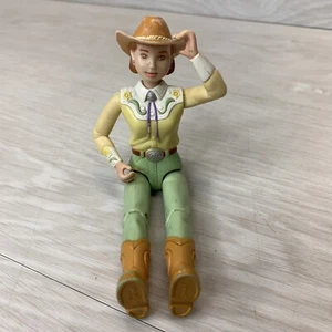 Fisher Price Loving Family Cowgirl Western Dollhouse Figure - Bambola Mattel 2001 - Foto 1 di 9