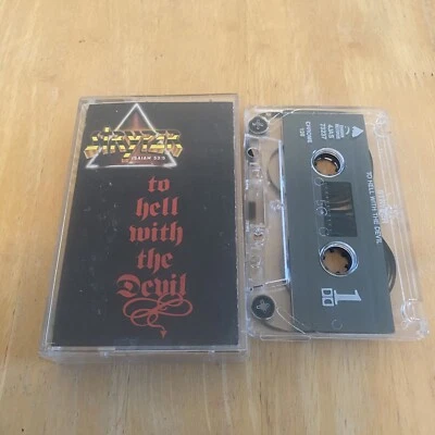 Stryper To Hell With The Devil CASSETTE TAPE RARE USA IMPORT - Image 1 of 3