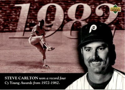 1994 Upper Deck All-Time Heroes #124 Steve Carlton - Image 1 of 2