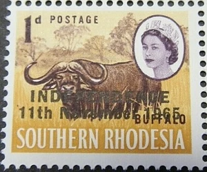 RHODESIA 1966 SG360 AFRICAN BUFFALO - MNH - Picture 1 of 1