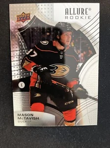 21-22 UD Allure Hockey Rookie 108 Mason McTavish - Picture 1 of 2