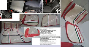 MAGGIOLINO D'EPOCA COPRISEDILI "Linea Personalizzata" TRICOLORE *M* - Picture 1 of 11