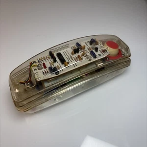 Lonestar Model 911 Retro Clear Transparent  Push Button Phone Needs Cords - Picture 1 of 15