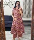 Beautiful Women's Ethnic Kurta Pant Set Designer Tunic Kurti Cord Set Dress