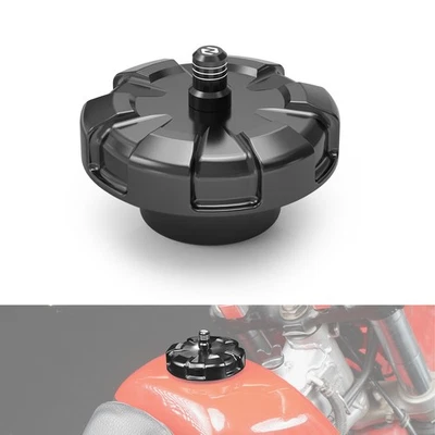 NICECNC Billet Fuel Tank Cap Cover Protector For Honda XR650L XR 650L 1993-2025 - Image 1 of 4