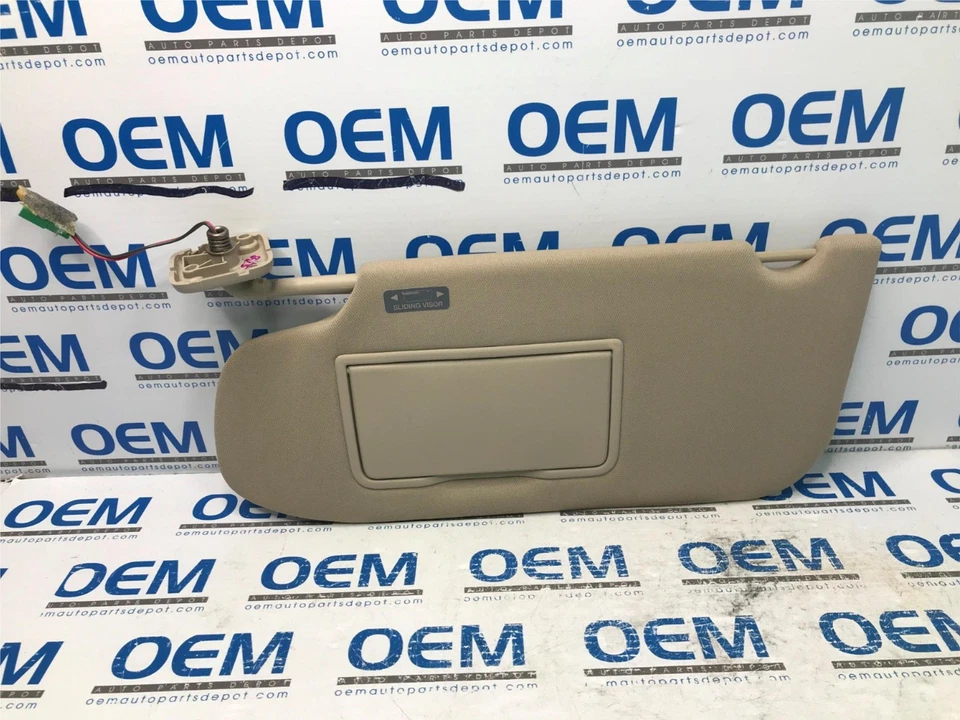 10 11 12 LINCOLN MKT driver/visor solar lateral esquerdo sombra bronzeado claro fabricante de equipamento original - Imagem 1 de 4