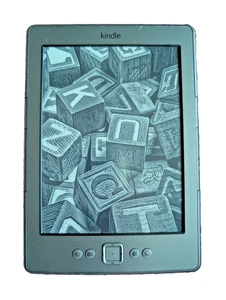 Amazon Kindle 4th Generation - D01100 eBook Reader - Wi-Fi 6" Display Graphite - Picture 1 of 7