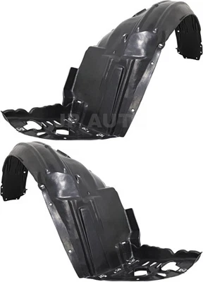 For 2012-2014 Acura Tl Front Fender Liner Driver and Passenger Pair Inner Foto 1 de 4