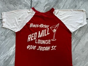 Camiseta Russell Southern Co. San Francisco Red Mill Lounge Vintage años 50 60 (LEER - Imagen 1 de 10