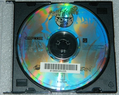 Sega Saturn Street Fighter Alpha 2 Game Disc Only 1996 Excellent - Image 1 of 2