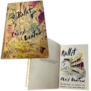 Ballet By Cecil Beaton Book Dance History Performing Arts 1st Edition 1951 DJ HC - Picture 1 of 22