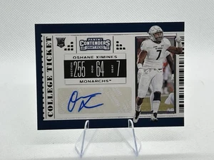 Panini Contenders Draft Picks #191 2019 Oshane Ximines RC AU - Imagen 1 de 2