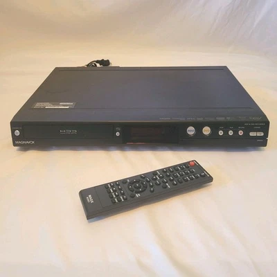 Magnavox MDR533H/F7 320GB HDD & DVD Recorder w/ Remote - Working! - Image 1 of 4
