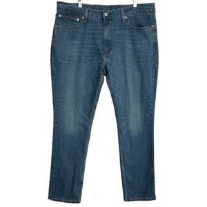 Pantalones de mezclilla Levis 511 para hombre azul 40x30 elásticos lavado medio cónicos informales escolares - Imagen 1 de 10