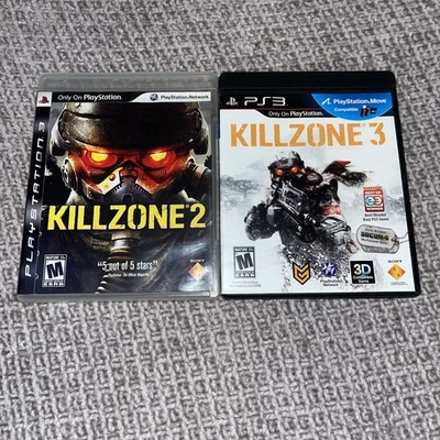 Killzone 2 & 3 Bundle (PS3 / PlayStation 3) Complete w/ Manual CIB - Image 1 of 4