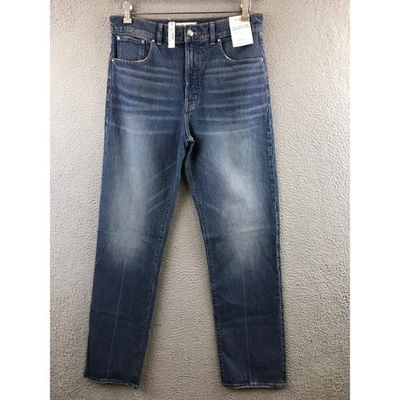 Nuevo Jean recto Madewell The Longline lavado medio para mujer talla 30 Foto 1 de 4