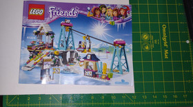 LEGO Friends 41324 Instruction Manual Booklet Snow Resort Ski Lift Instructions